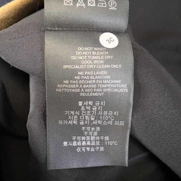 BURBERRY | Wool Pencil Skirt - Navy & Camel/Tan NWT - Picture 13 of 14